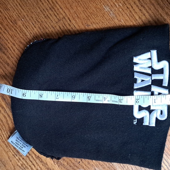STARS WARS BLACK STOCKING HAT ONE SIZE FITS MOST. - Picture 8 of 8